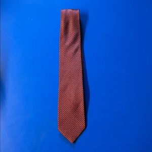 Brioni Burgundy Patterned Men's Silk Tie